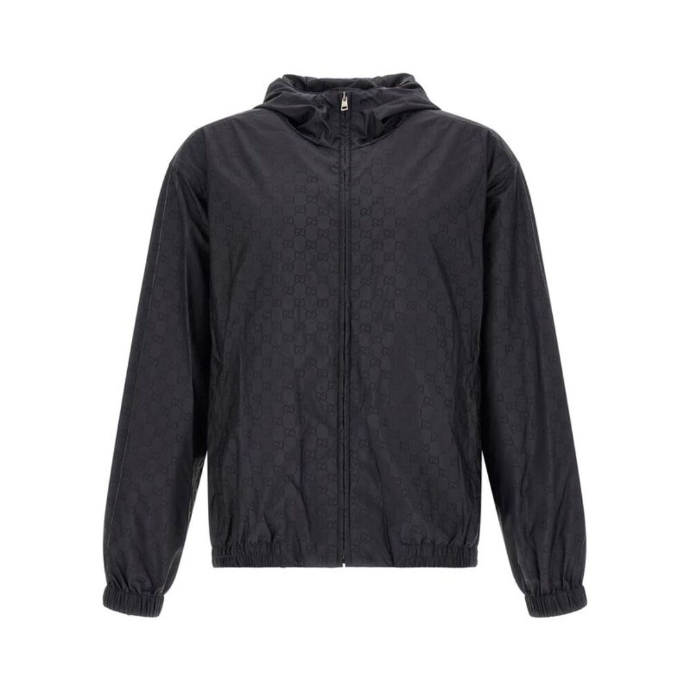 Gucci Men Gg Nylon Jacket